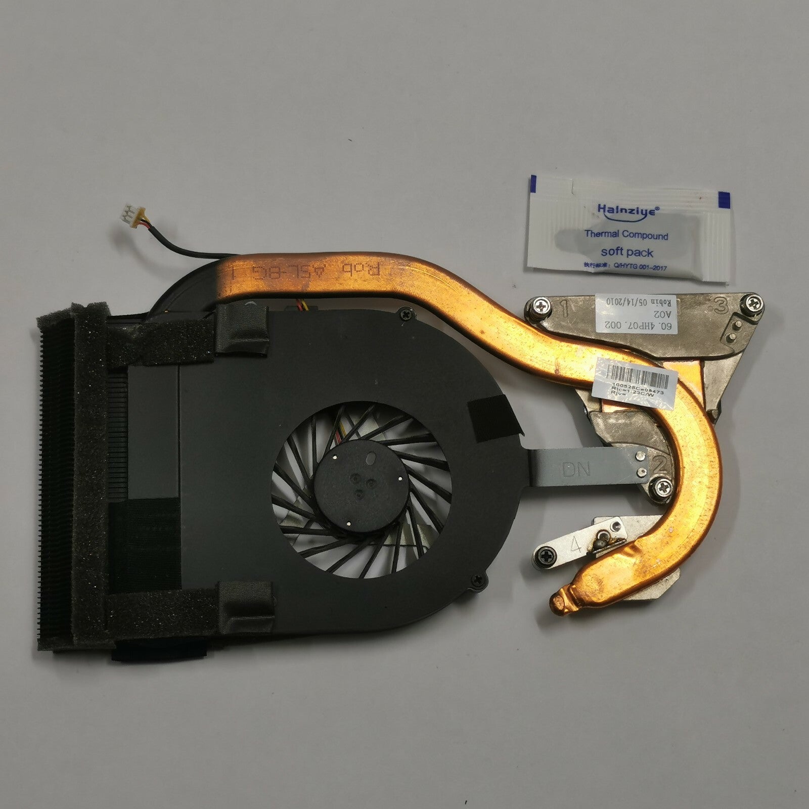 Acer eMachines G640 Kühler Heatsink mit Lüfter Fan Wärmeleitpaste