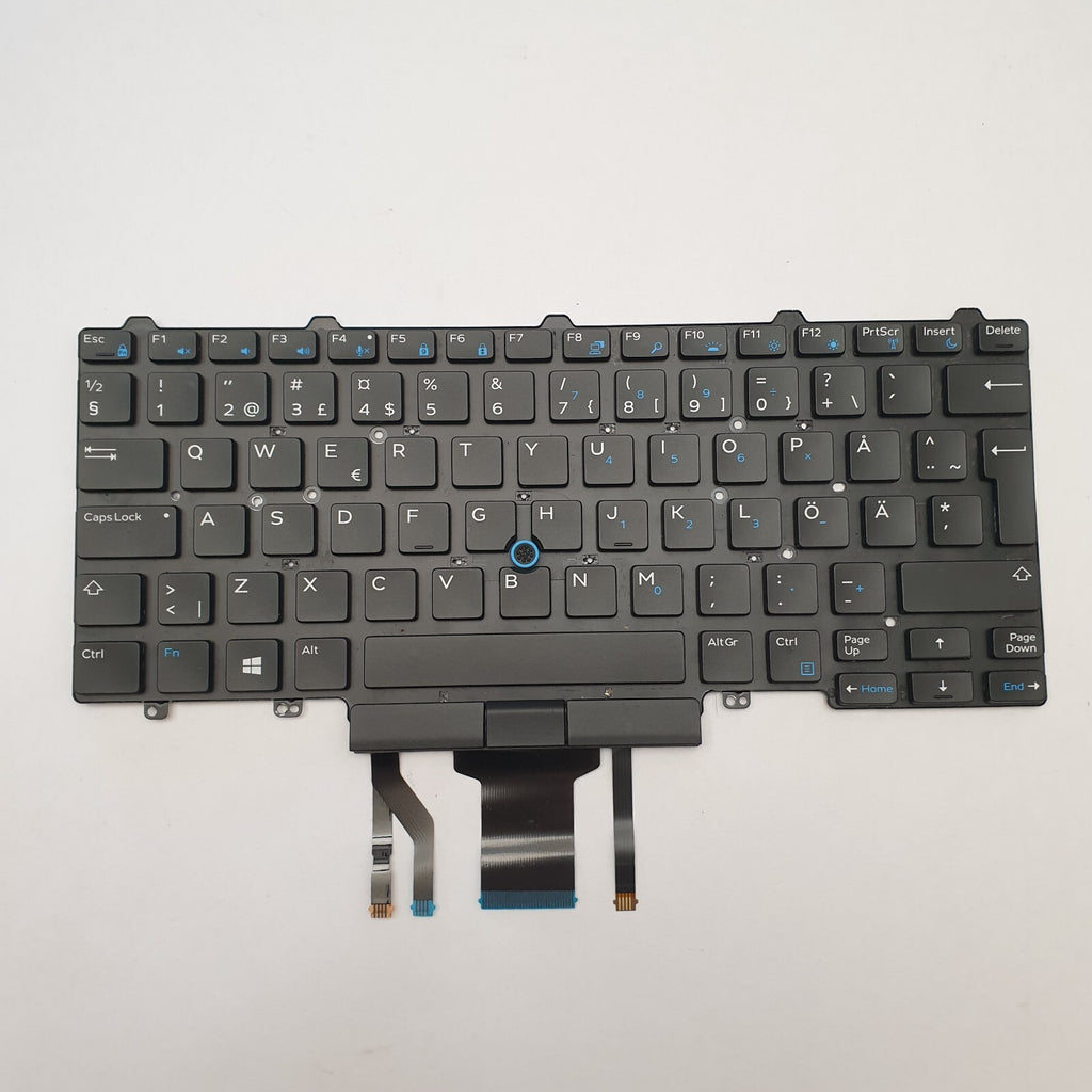 Dell Latitude 5480 Original Tastatur Deutsch QWERTZ Keyboard DE Backlit