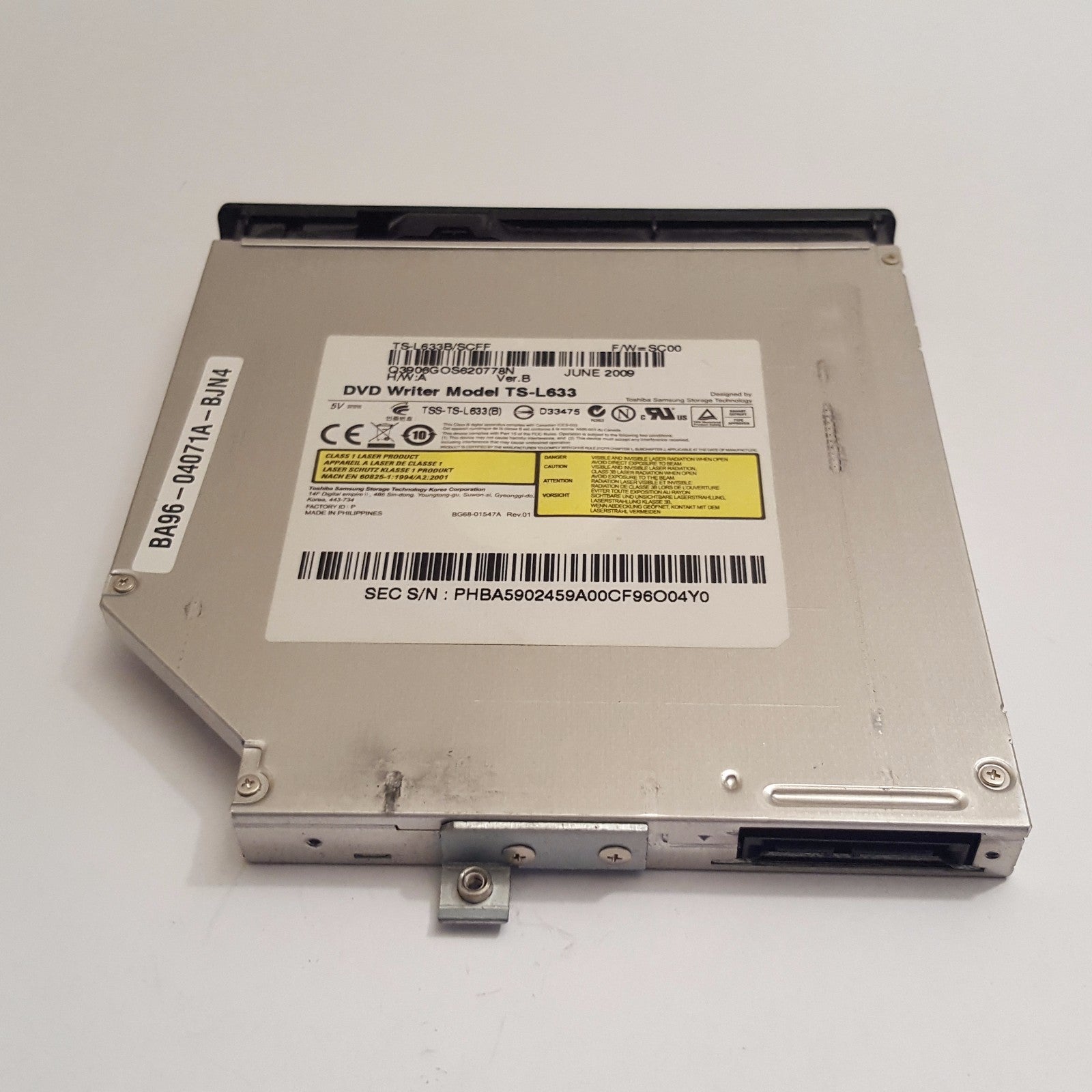 Samsung R720 NP-R720 SATA DVD Laufwerk Brenner TS-L633 – Bild 2