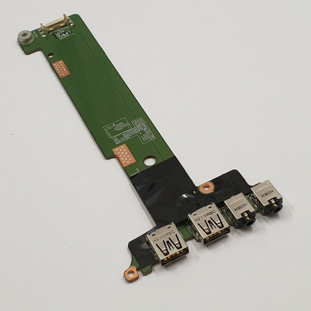 HP EliteBook 8560w Audio Sound USB I/O Board Platine USB Audio Port Board