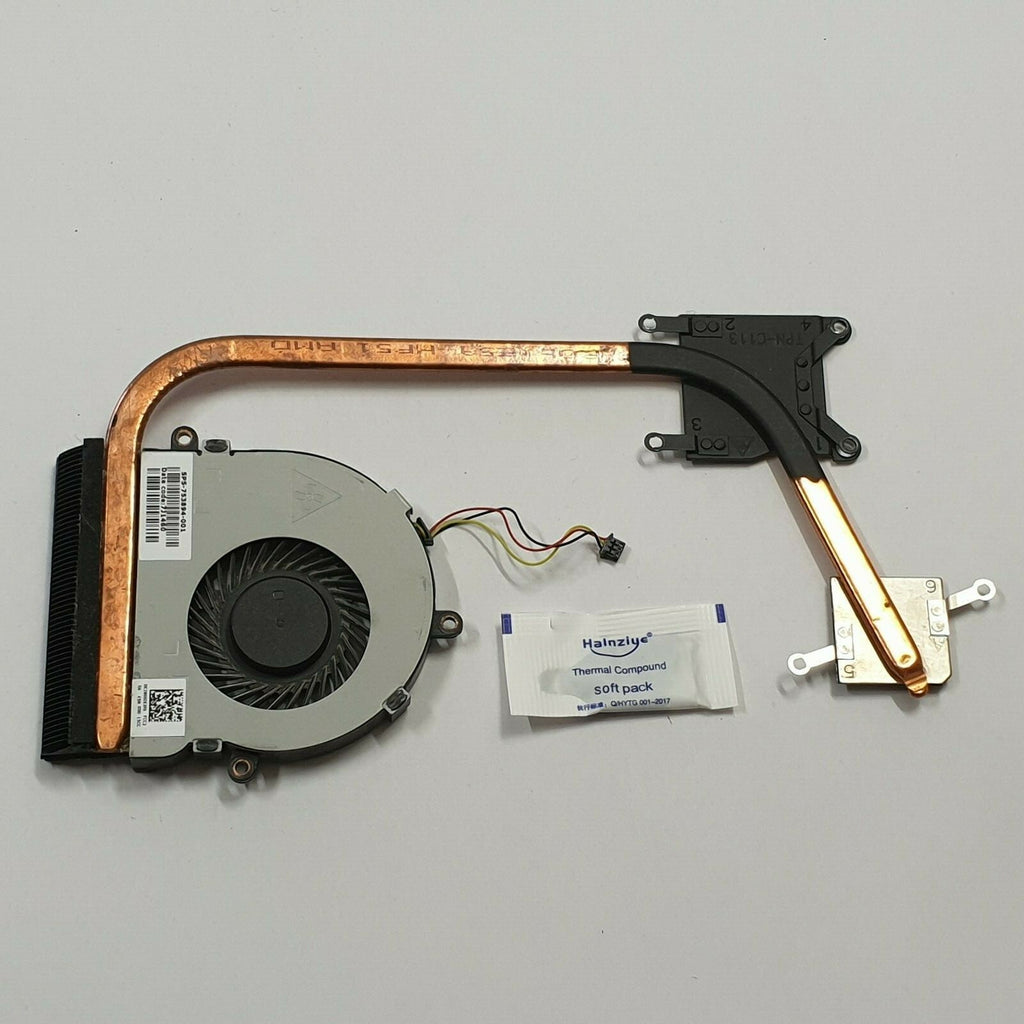 HP Compaq 15-g082no Kühler Lüfter Heatsink Fan mit Wärmeleitpaste