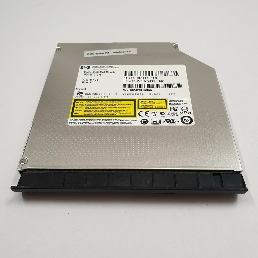 HP EliteBook 8440p DVD Laufwerk Super Multi DVD Rewriter GT31L