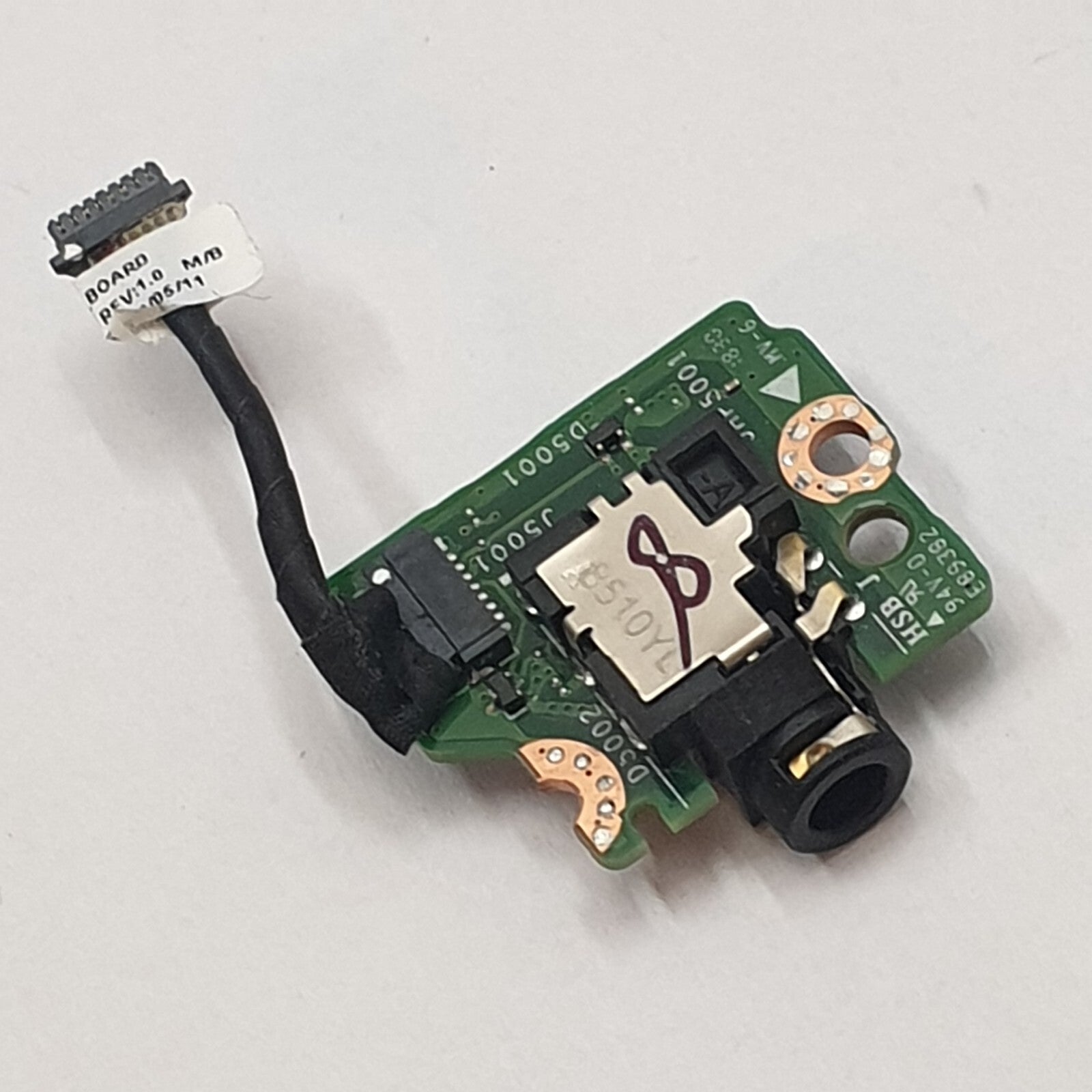 Lenovo ThinkPad X380 Yoga Audio Sound Board Kopfhöreranschluss Platine – Bild 2