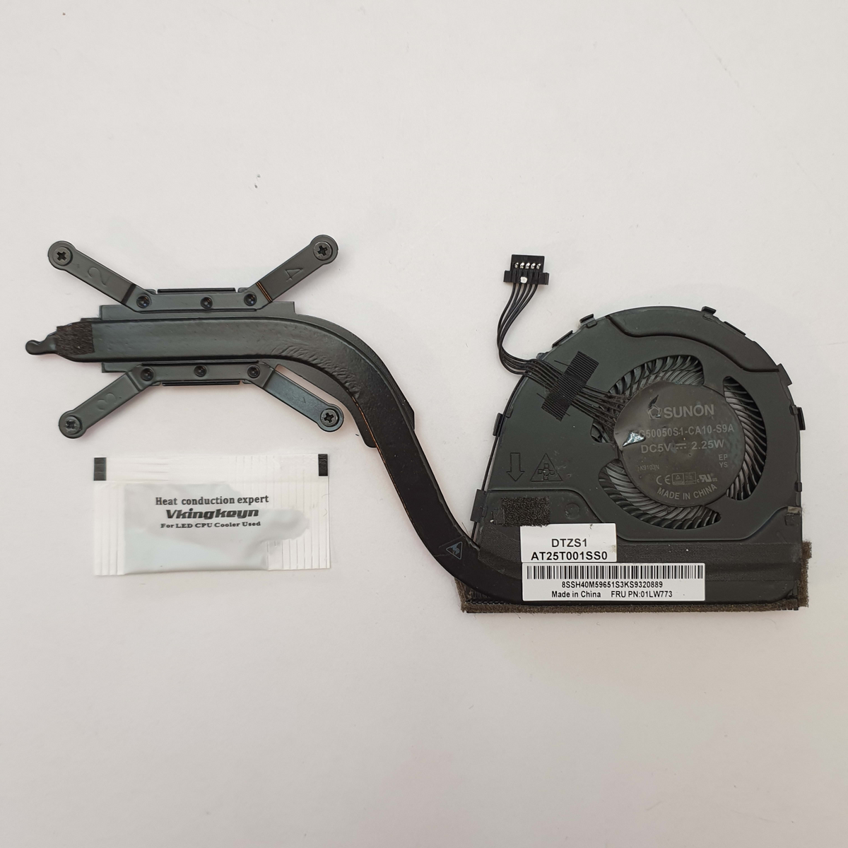 Lenovo ThinkPad X380 Yoga Lüfter Kühler Heatsink Cooling Fan