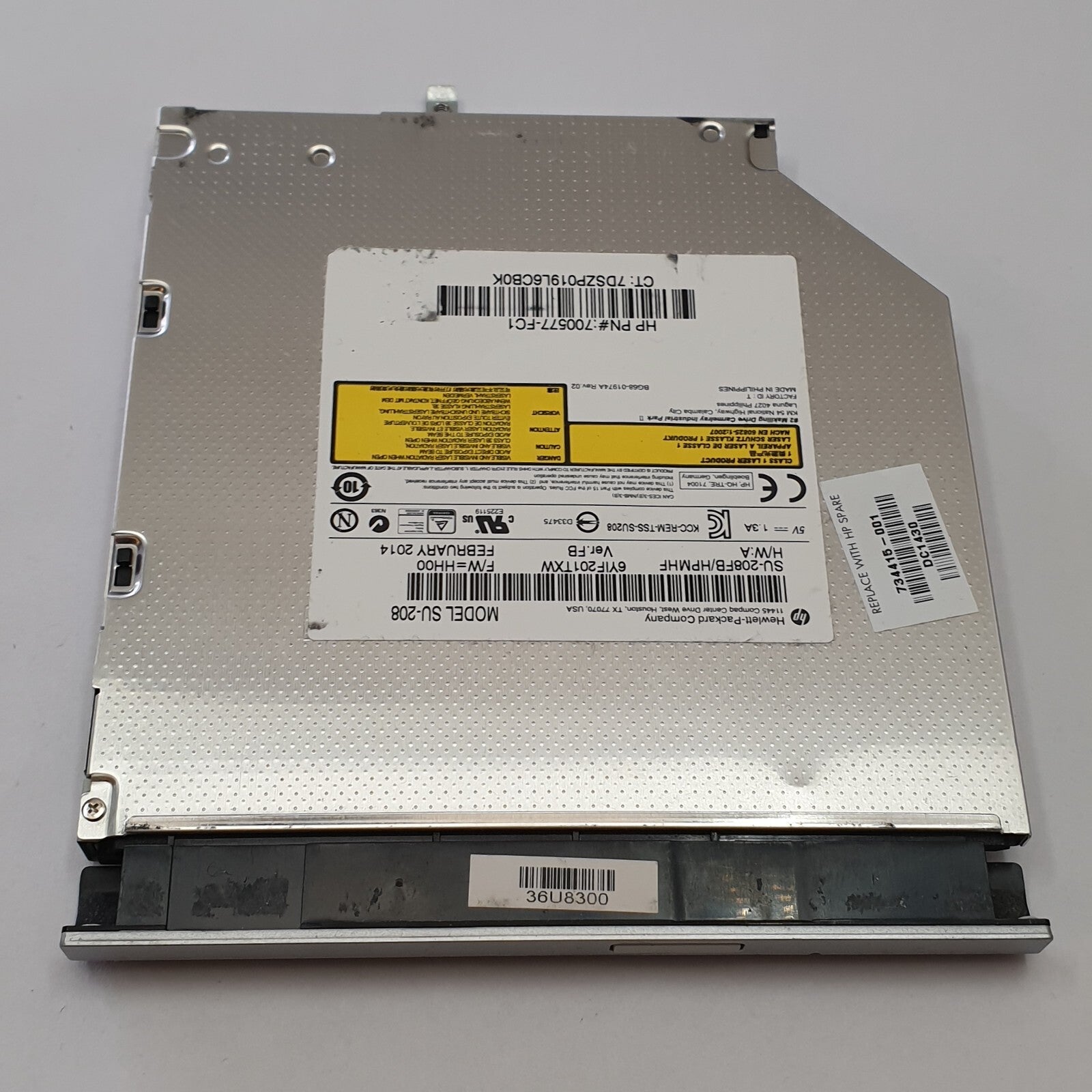 HP Pavilion 14-n2 DVD Laufwerk CD RW Brenner Laufwerk Optical Drive SU-208
