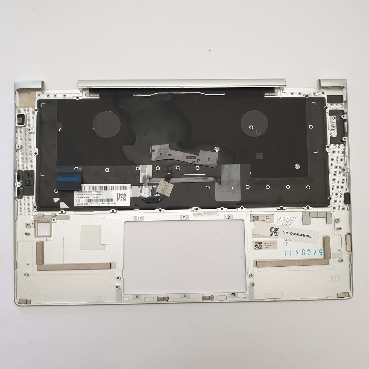 HP Elitebook X360 1030 G4 Handauflage Tastatur US QWERTY Palmrest Backlit