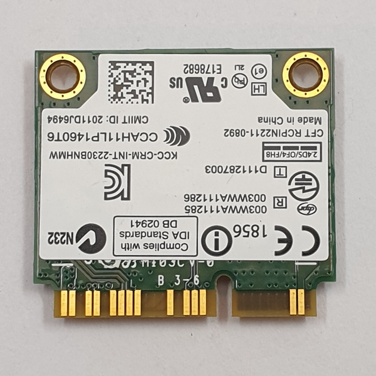 Asus R700V WLAN Karte Wifi Card Intel Centrino Wireless N 2230 670290 001