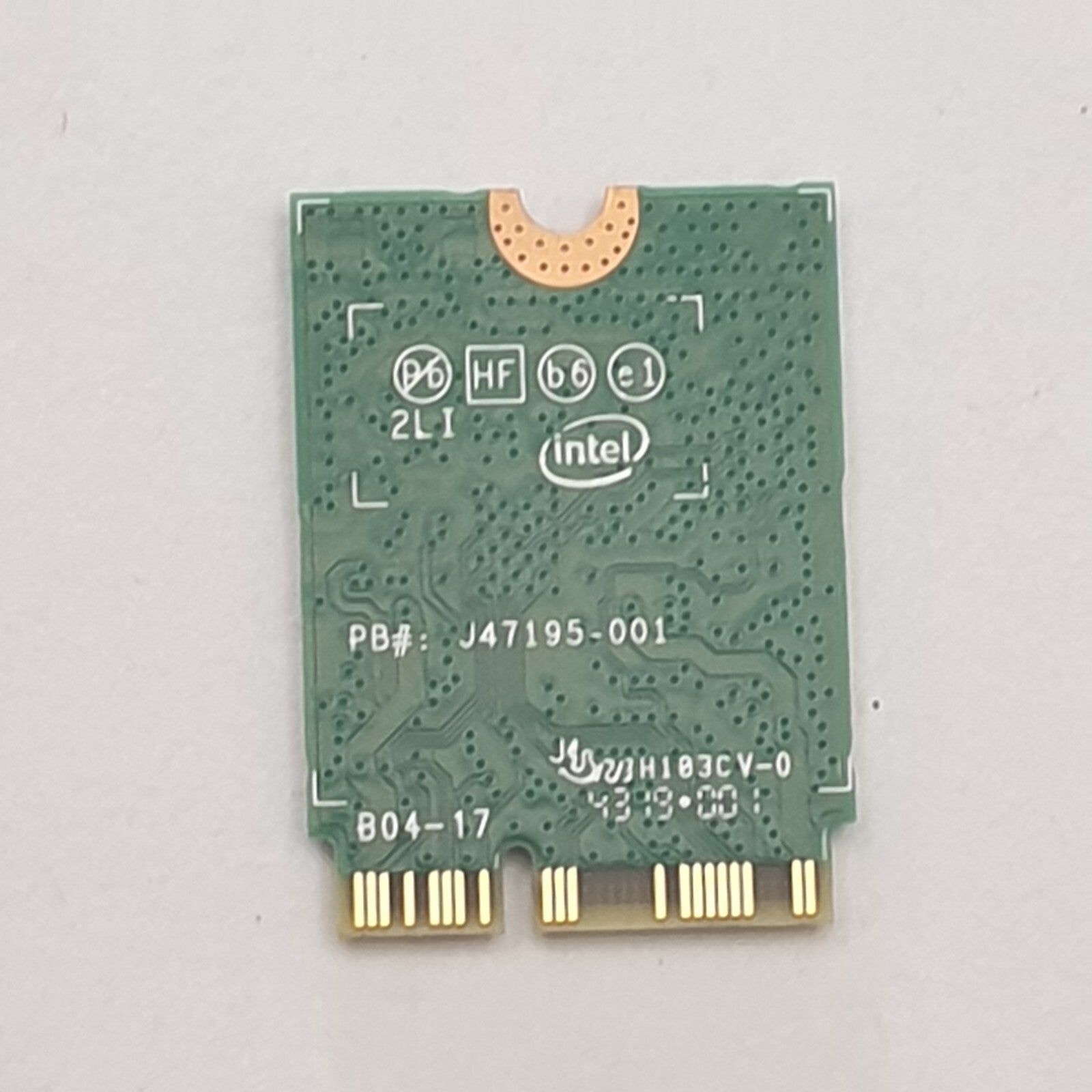 Dell Latitude 5300 WLAN Karte Wifi Intel 9560NGW WLAN Karte WiFi Modul – Bild 2