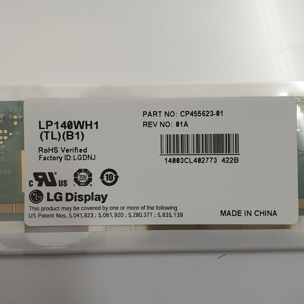 Fujitsu LifeBook S710 Display 14,0" HD matt LP140WH1(TL)(B1) Screen Bildschirm