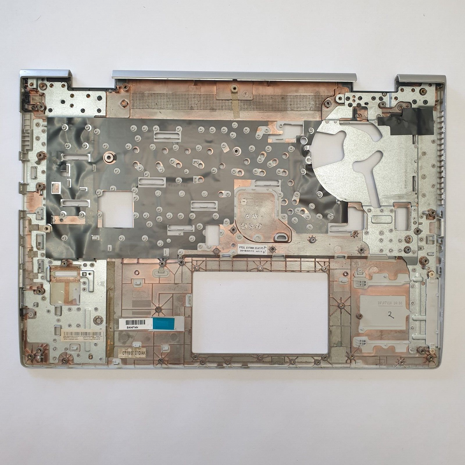 HP ProBook 645 G4 Gehäuse Oberteil Palmrest Tastaturbezel Top Case Silber – Bild 2