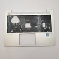 HP EliteBook 830 G6 Gehäuse Oberteil Handauflage Palmrest Top Case Silber
