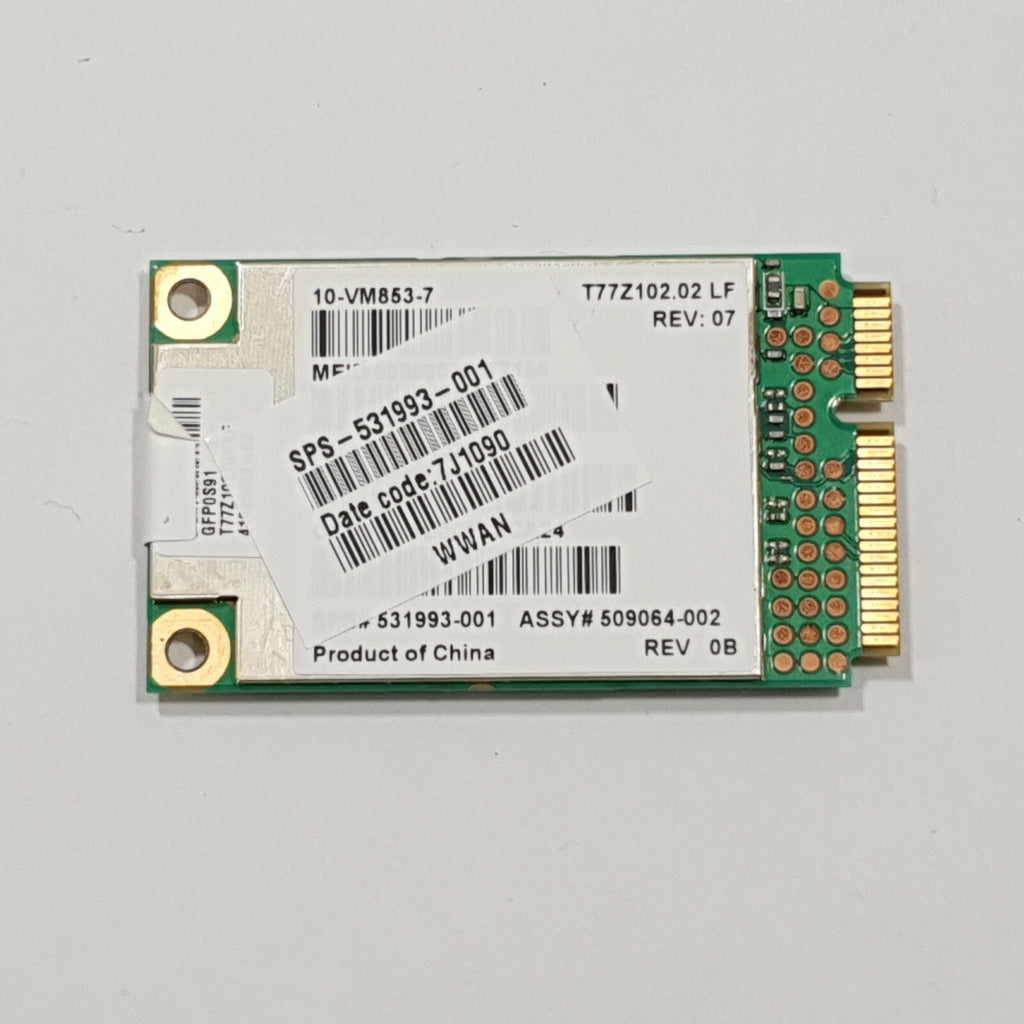 HP ProBook 5320m WWAN Karte 3G Qualcomm Gobi2000 531993-001 UMTS Modul