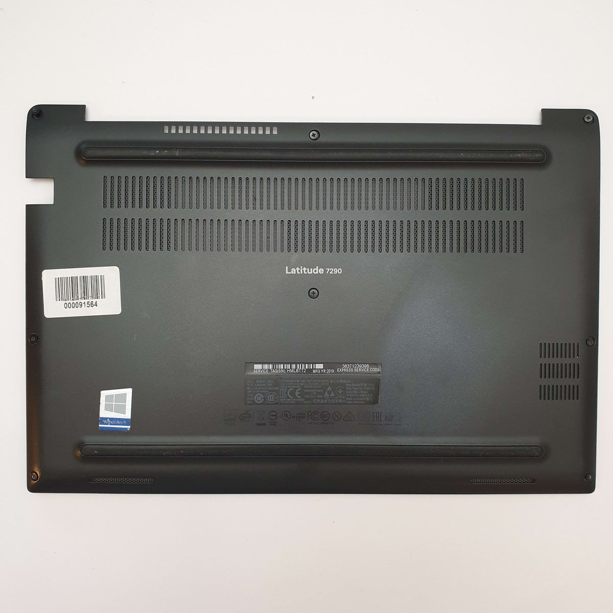 Dell Latitude 7290 Gehäuse Unterschale Unterteil Bottom Base Cover Ersatzteil