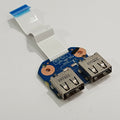 HP Compaq Presario CQ58 USB Board USB Anschluss Platine mit Kabel