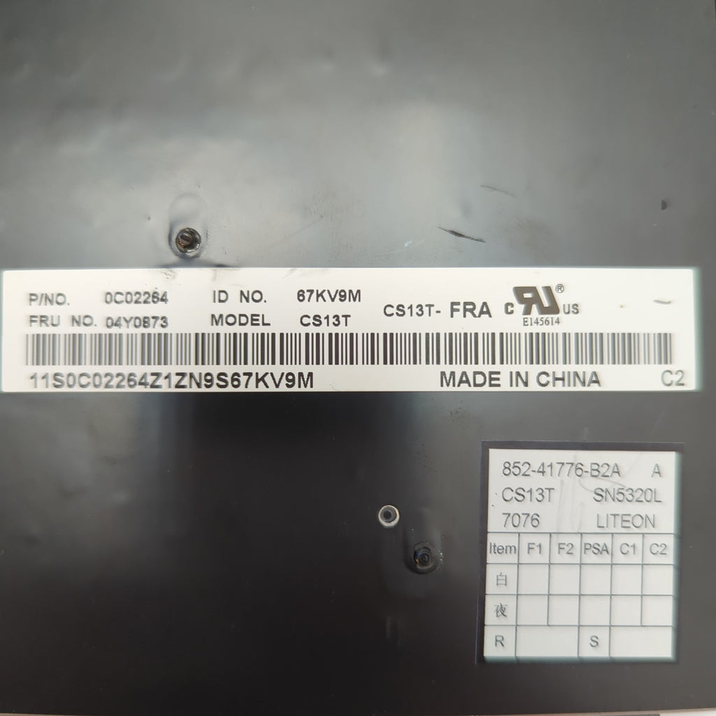 Lenovo ThinkPad T460 Tastatur Französisch AZERTY Keyboard FR Trackpoint