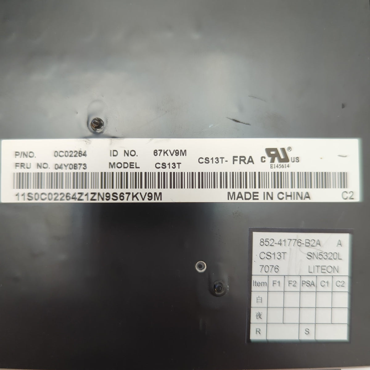 Lenovo ThinkPad T460 Tastatur Französisch AZERTY Keyboard FR Trackpoint