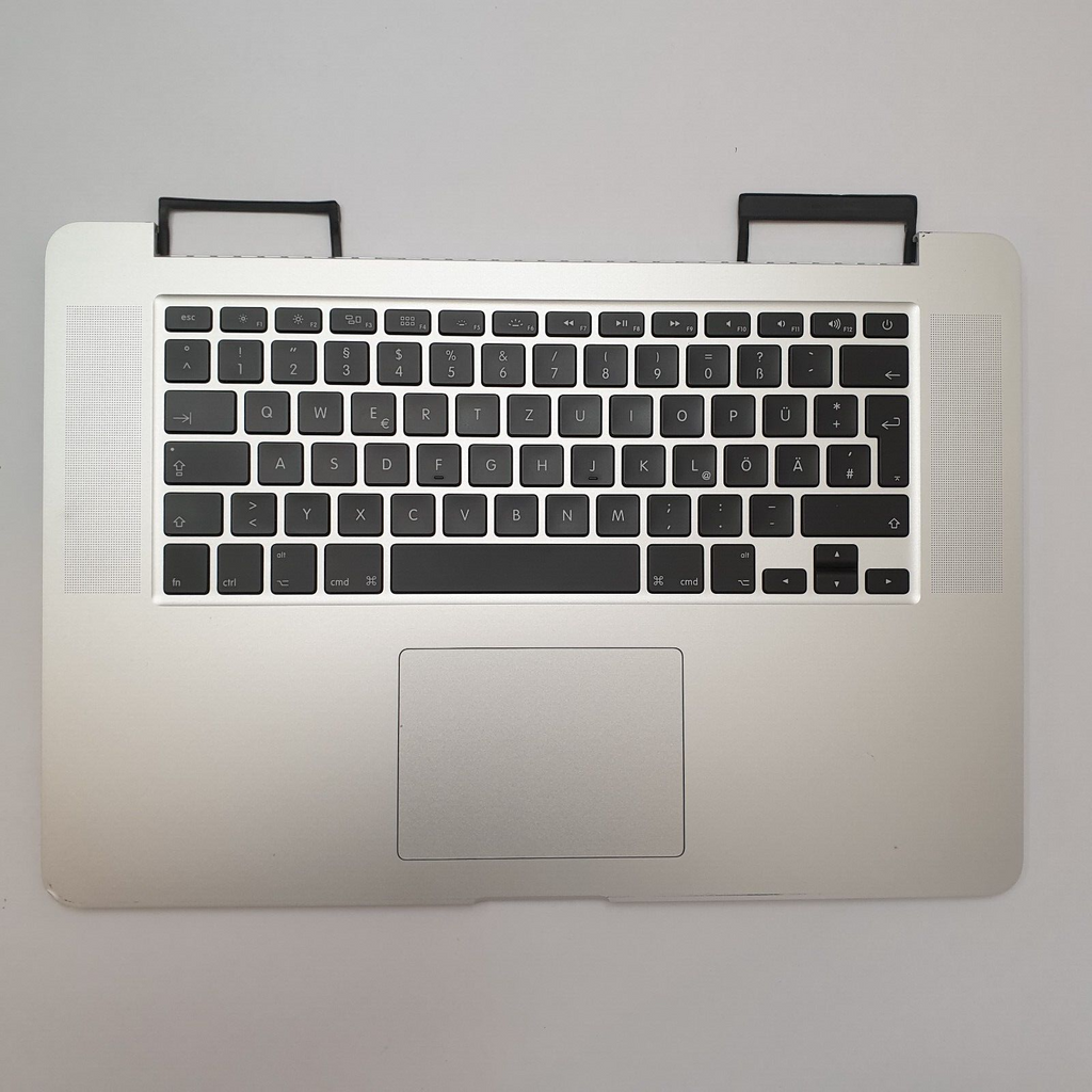 Apple Macbook Pro 15 A1398 Handauflage Tastatur DE QWERTZ Palmrest Akku Backlit