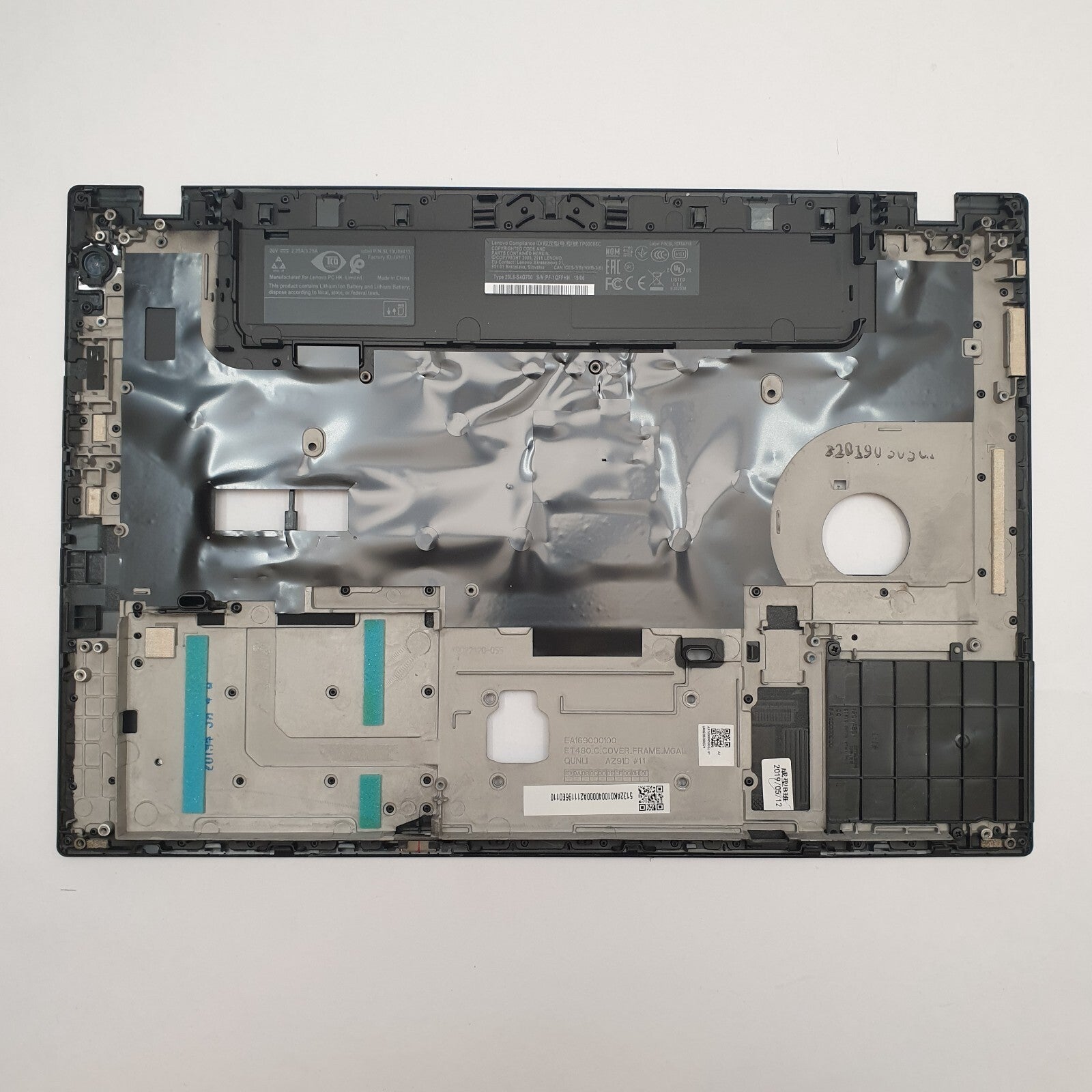 Lenovo ThinkPad T480 Handauflage Oberteil Gehäuse Palmrest Palm Rest