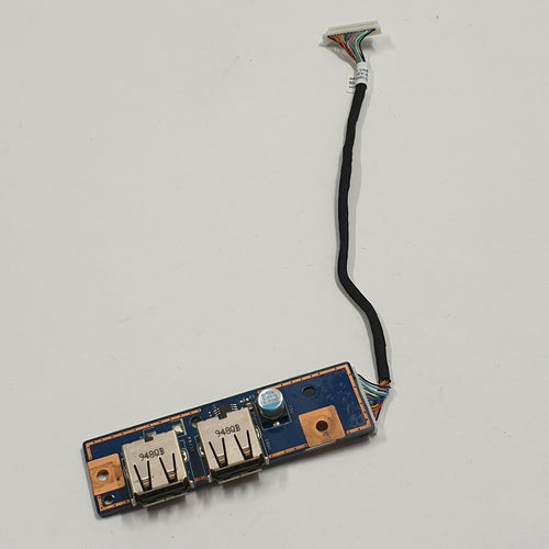 Acer Aspire 7738 Series USB Port Platine USB Board mit Kabel – Bild 2