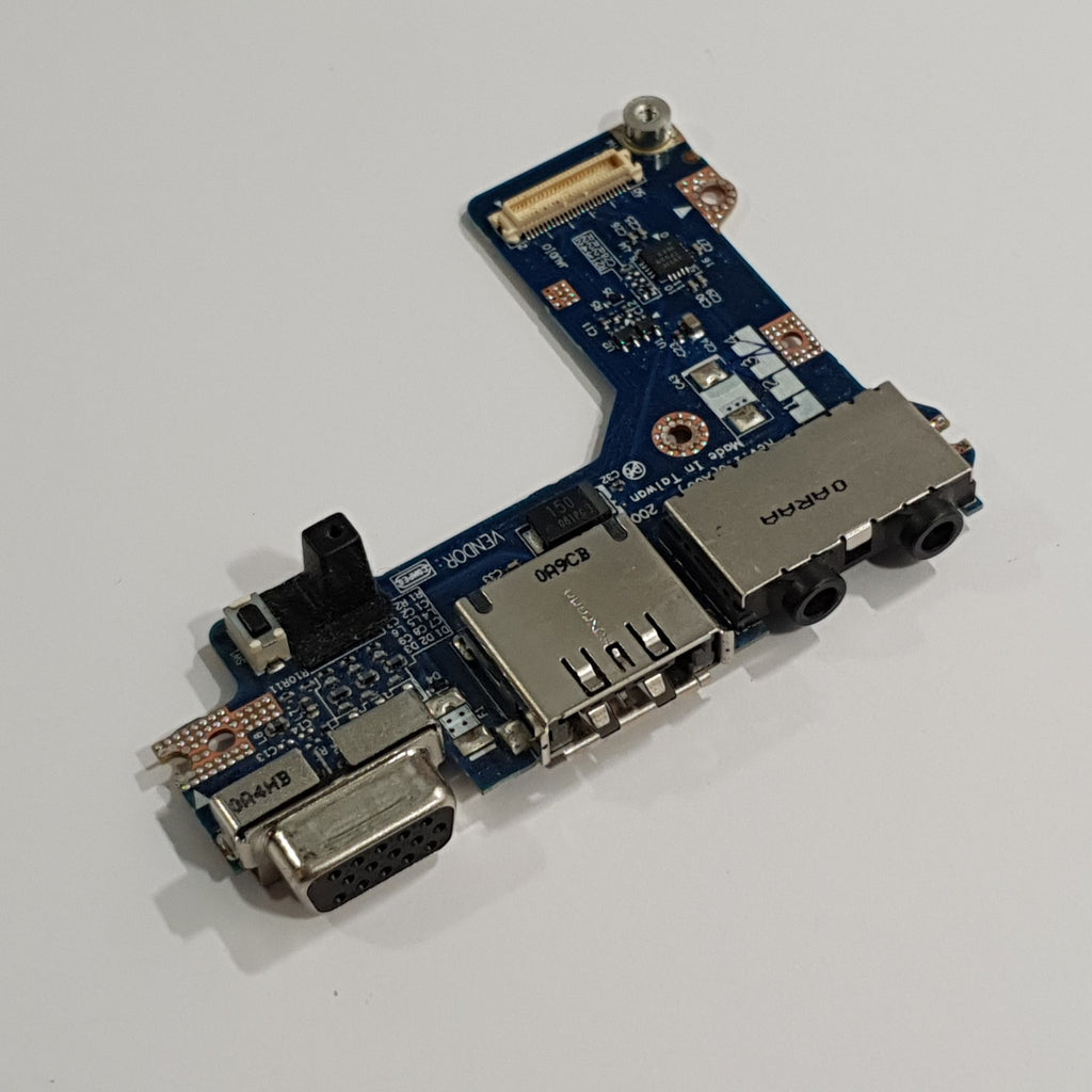 Dell Latitude E4200 Audio Sound VGA I/O Board USB Platine Connector