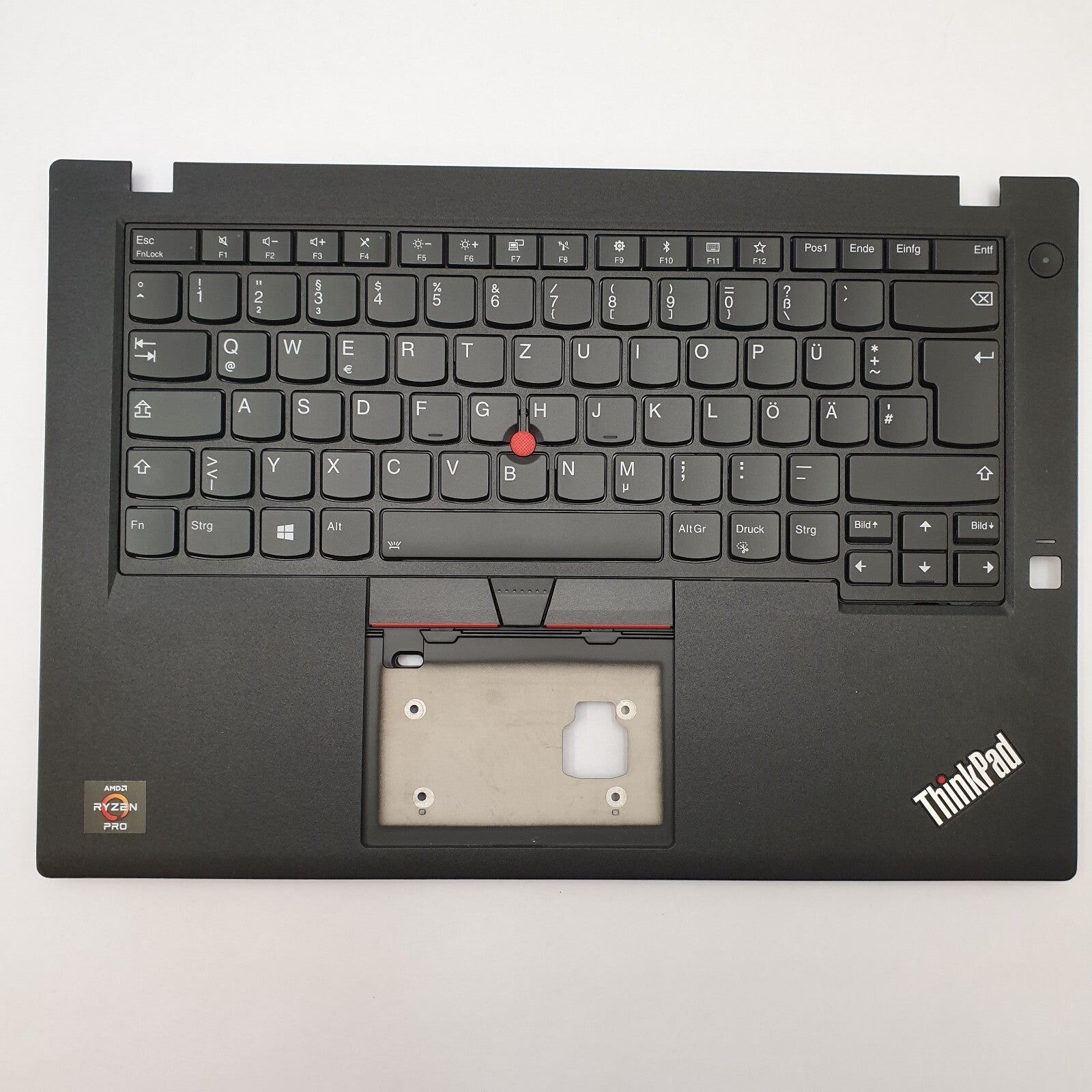 Lenovo Thinkpad A485 Handauflage Tastatur DE QWERTZ Palmrest Keyboard Backlit