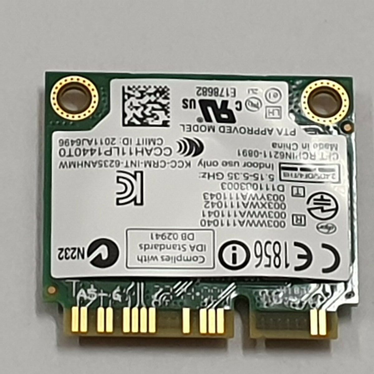 Dell Latitude E6440 WLAN Karte Wifi Intel Centrino Advanced N 6235 Wireless