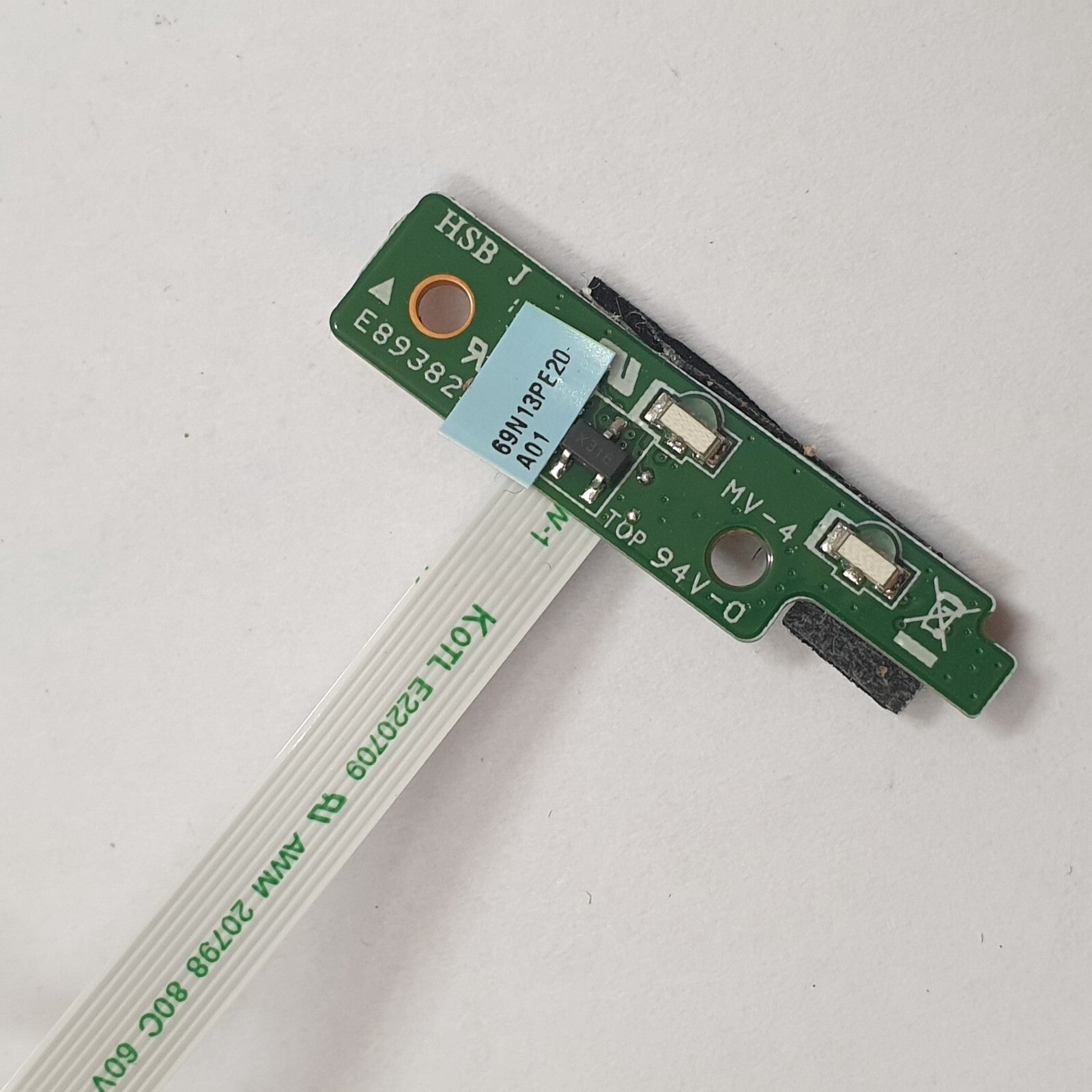 Acer TravelMate P2510 LED Power Button Board Einschaltknopf Platine