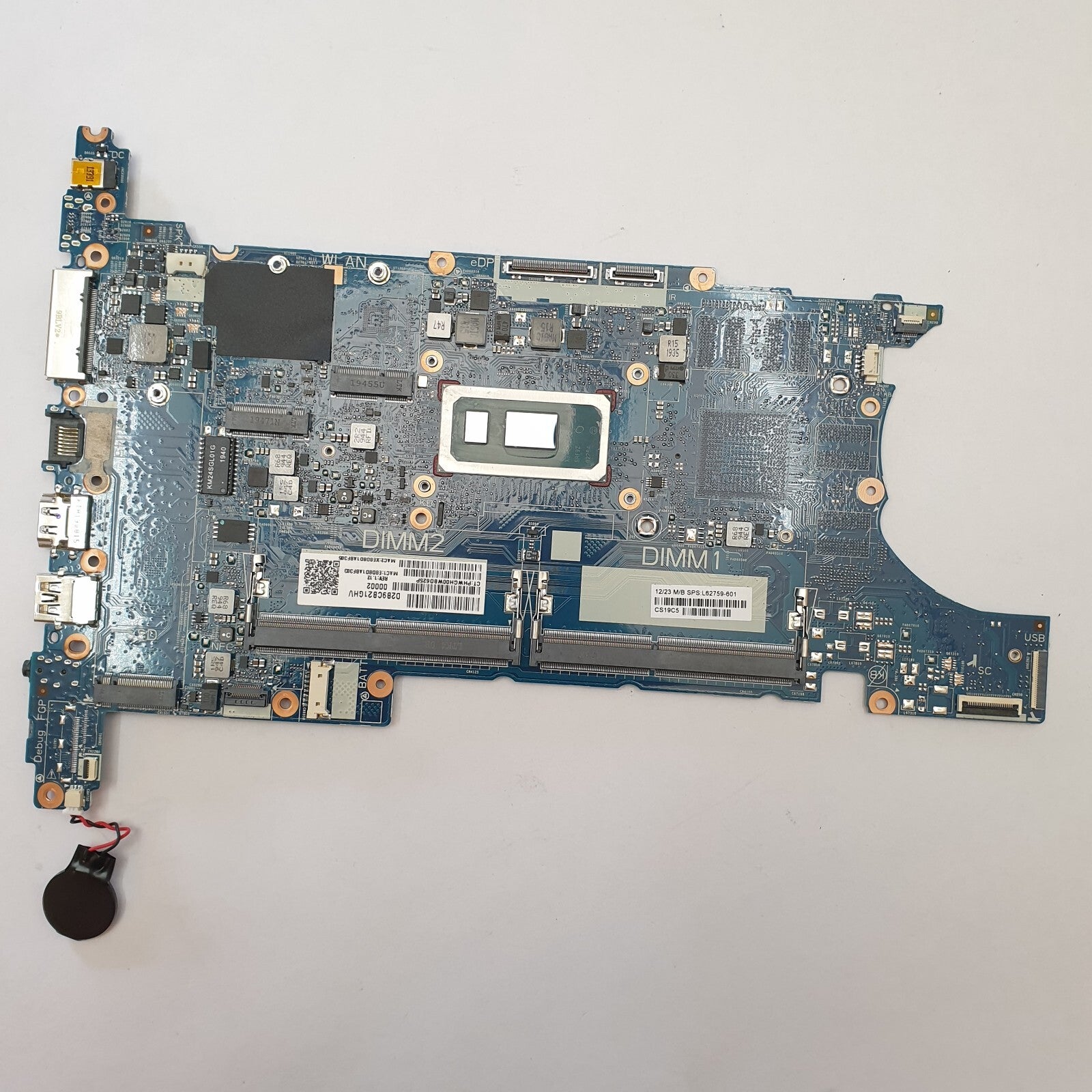HP EliteBook 850 G6 Intel Core i7 8365U Mainboard Motherboard Systemboard