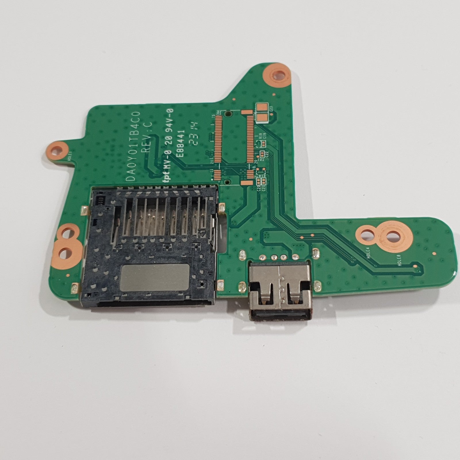 HP Chromebook 14-q0 14-SMB USB Card HP Chromebook 14-q0 USB Card Reader Board – Bild 2