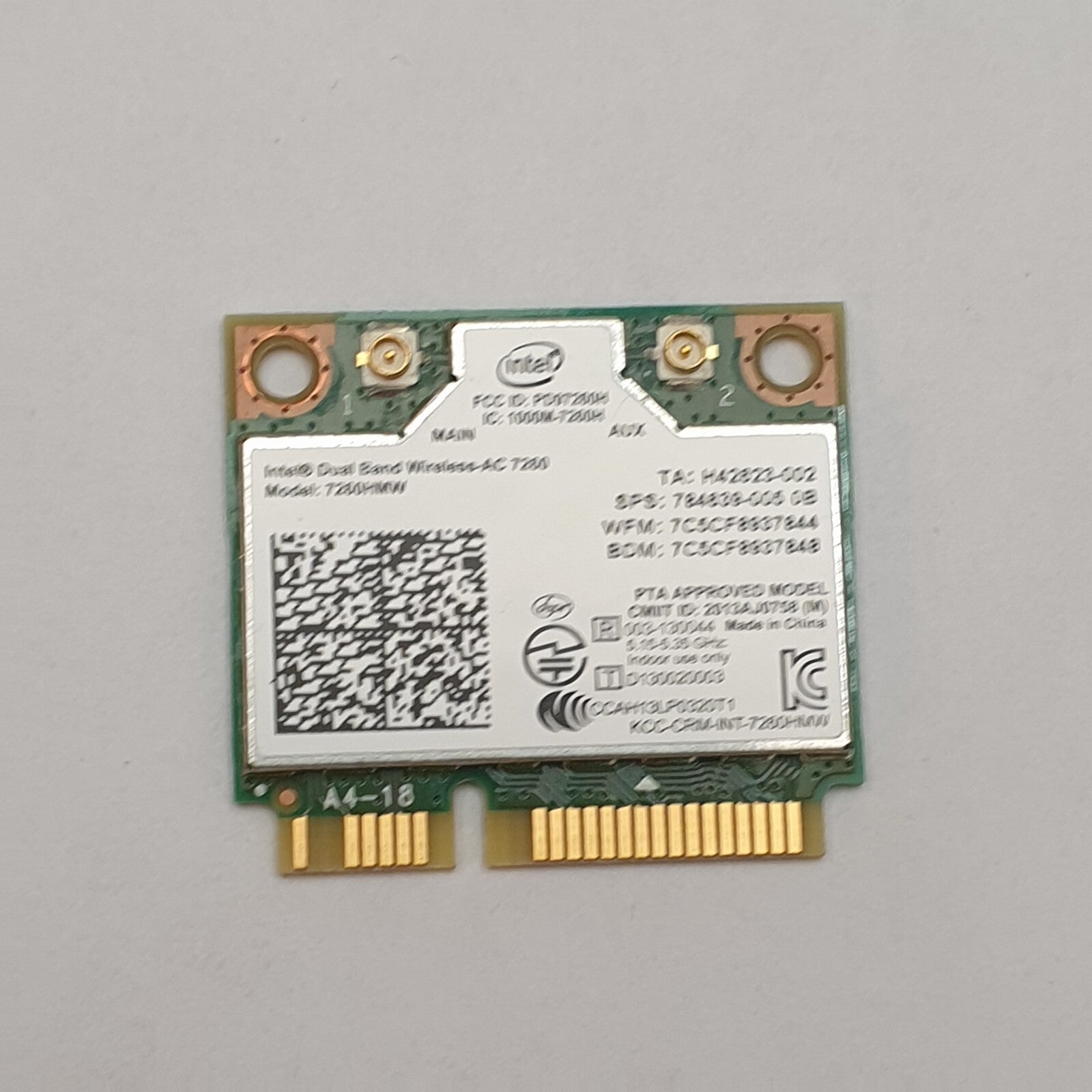 Fujitsu Celsius H731 WLAN Karte Wifi Intel 7260HMW 784639-005