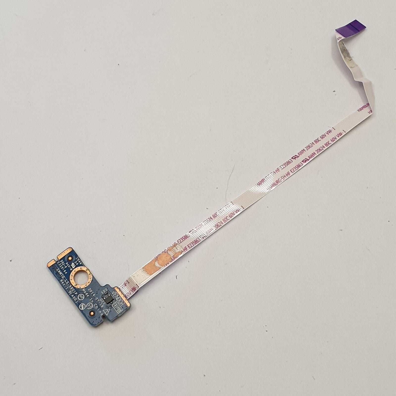 Dell Latitude E5450 LED Status LED Board mit Kabel Power Button Platine