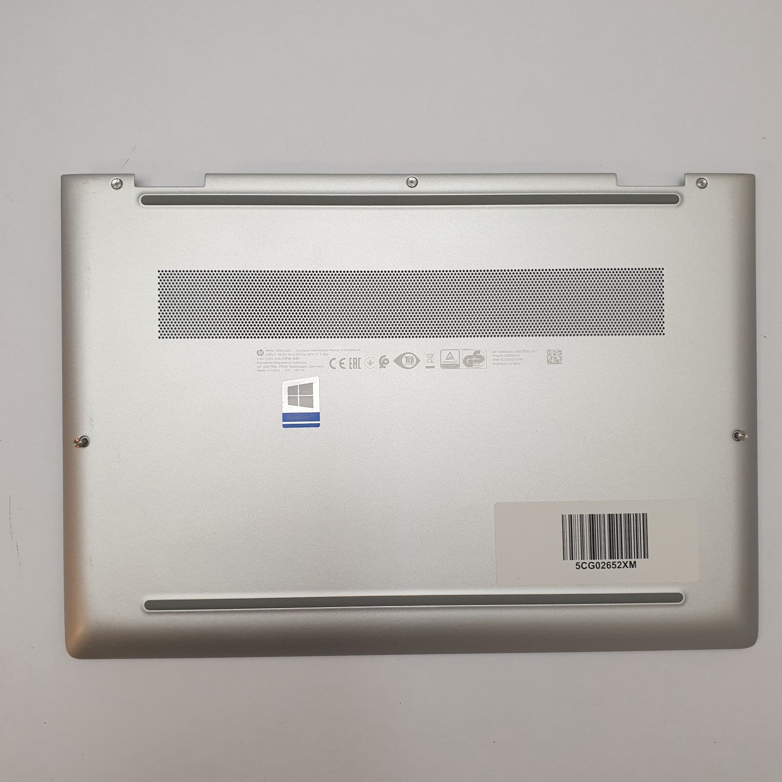 HP Elitebook X360 830 G6 Gehäuse Unterschale Unterteil Bottom Base Ersatzteil