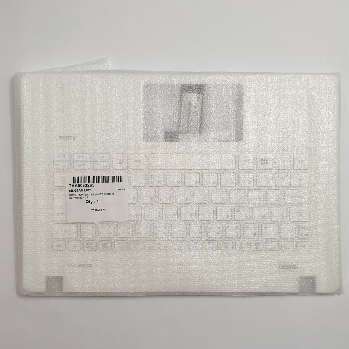 Acer Aspire V3-373 Handauflage Tastatur Nordic QWERTY Palmrest Keyboard Weiß