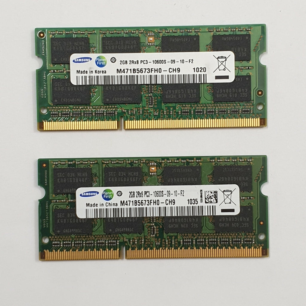 Acer eMachines E527 - 4GB Samsung 2GB DDR3 1066 SODIMM RAM 1x2GB Laptop Notebook