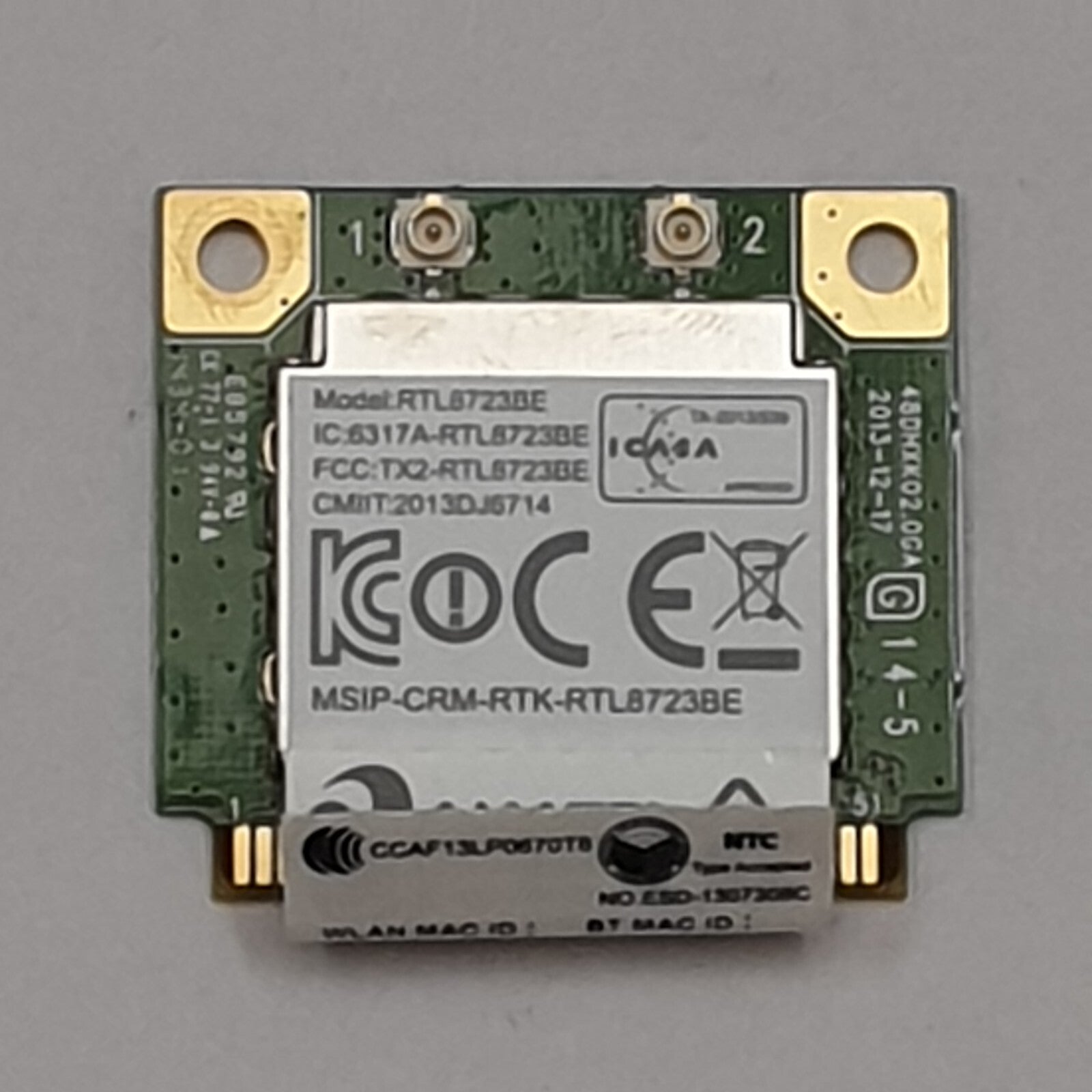 Acer Aspire ES1-711 Series WLAN Karte WLAN Karte RTL8723BE Wireless LAN Modul