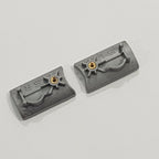 HP ProBook 650 G1 Scharnierabdeckung Hinge Cover Set Links Rechts Silber – Bild 2