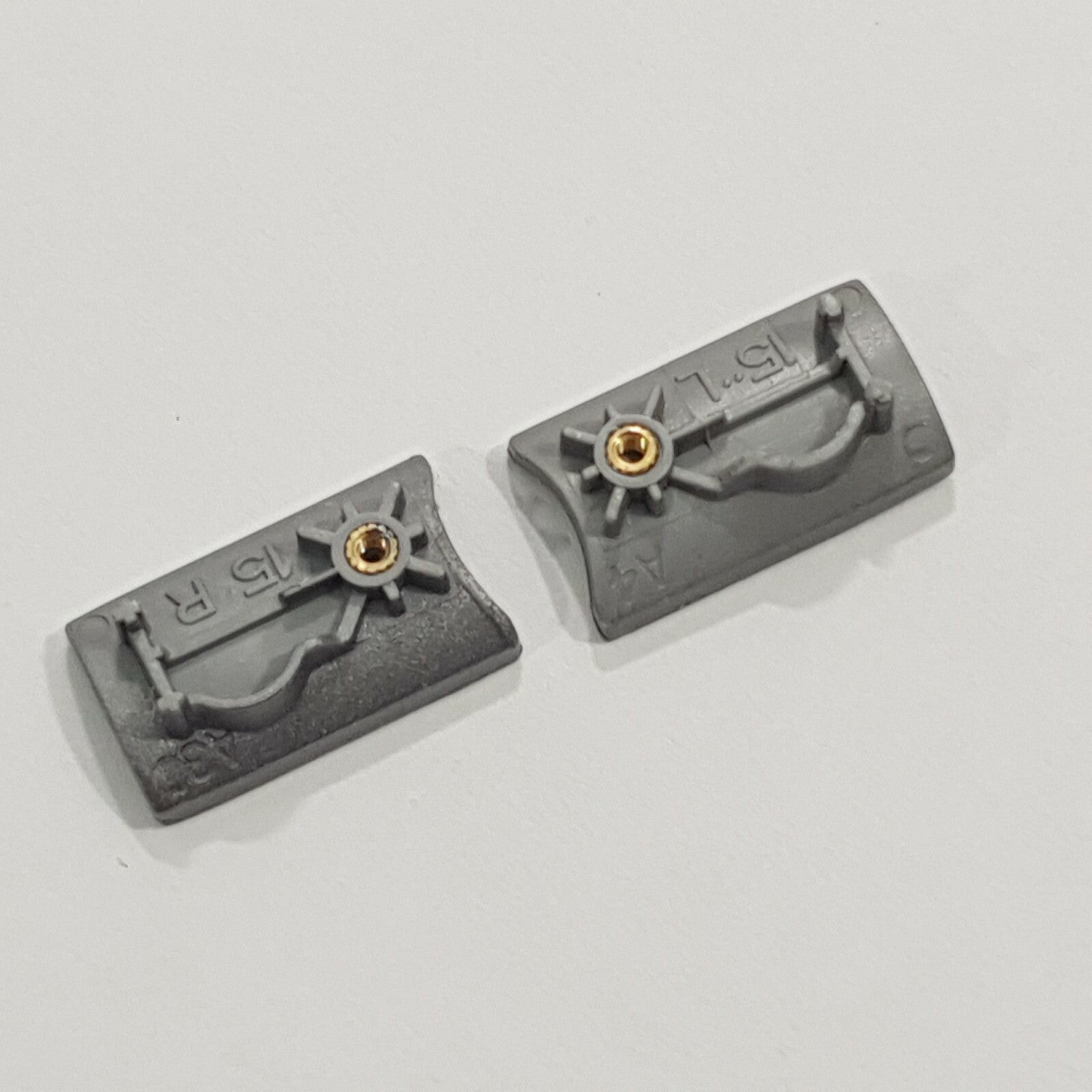 HP ProBook 650 G1 Scharnierabdeckung Hinge Cover Set Links Rechts Silber – Bild 2
