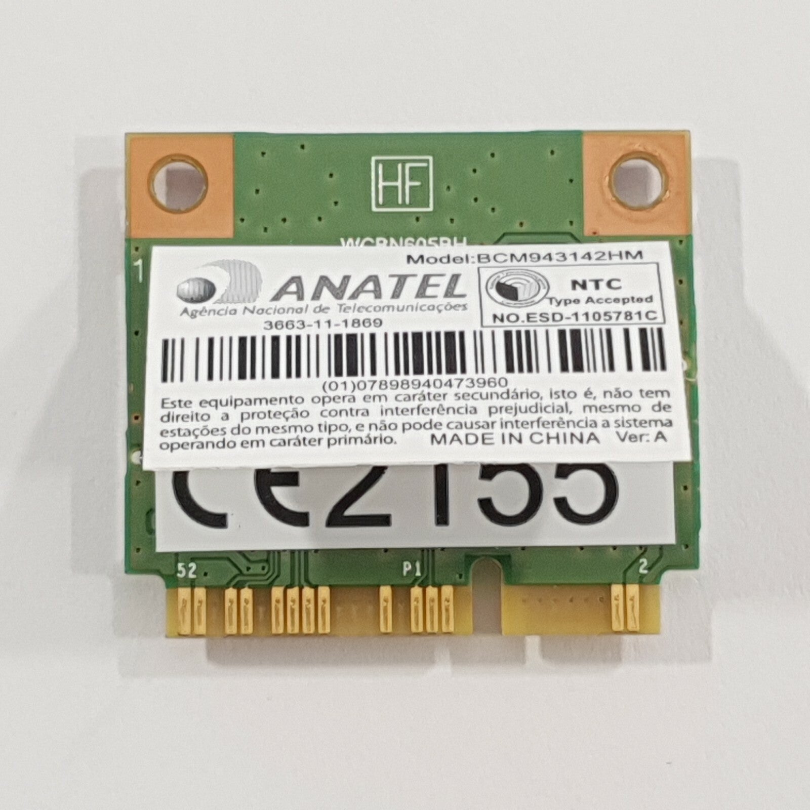 Acer Extensa 2510 WLAN Karte Wifi Broadcom BCM943142HM Wireless Network Adapter – Bild 2
