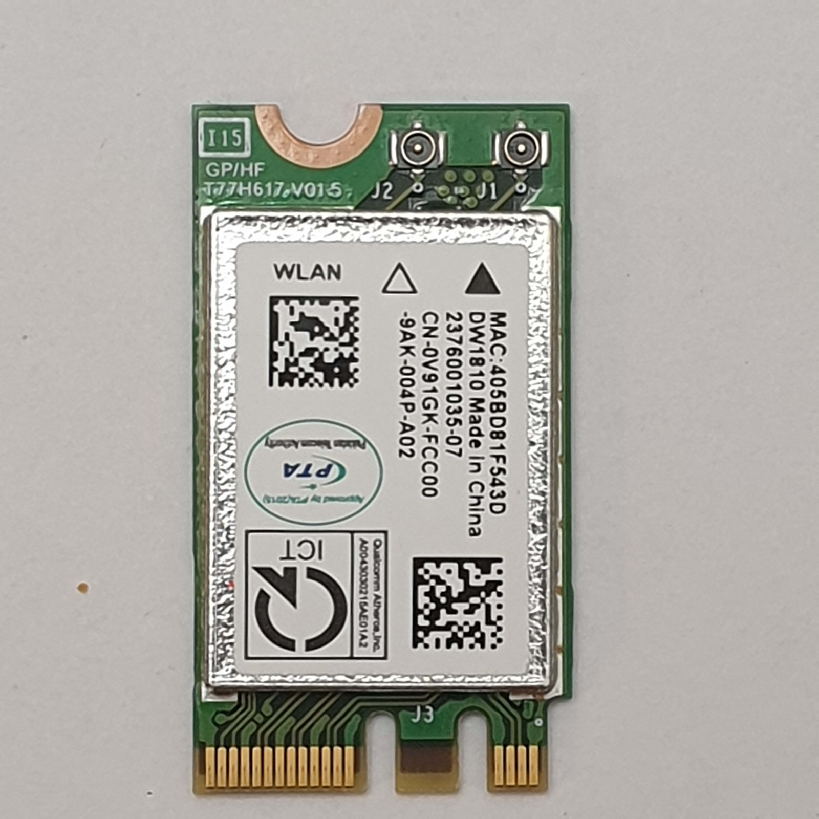 Dell Vostro 3590 WLAN WiFi Modul M.2 2230 Wireless Karte