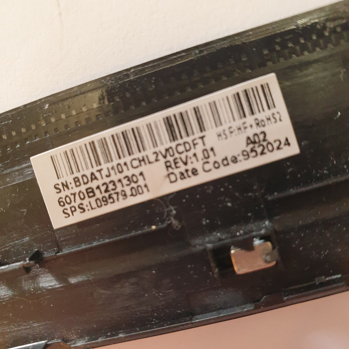 HP ProBook 650 G5 Displayrahmen Bezel Frontblende
