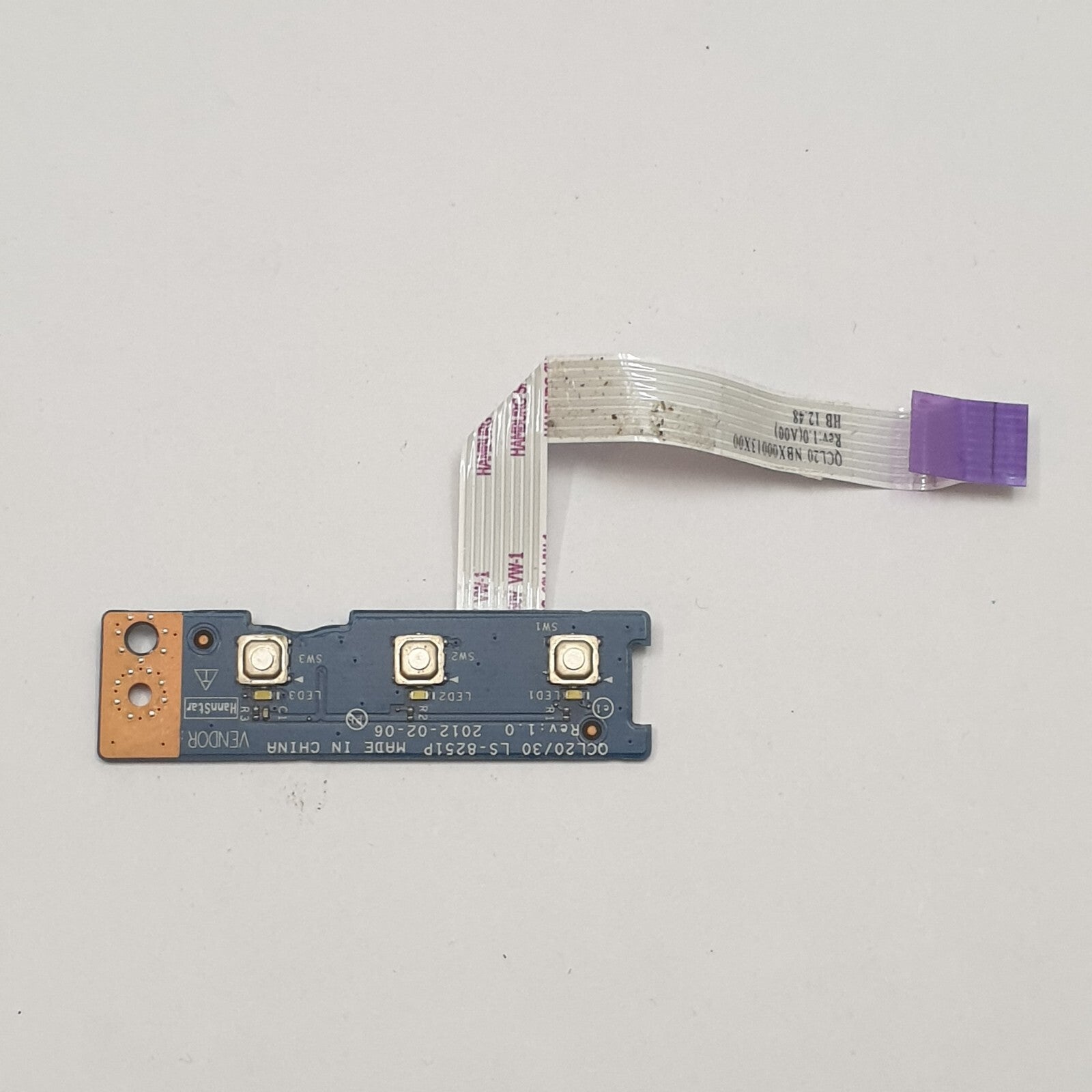 Dell Vostro 3560 Media Button Board Control Panel Platine