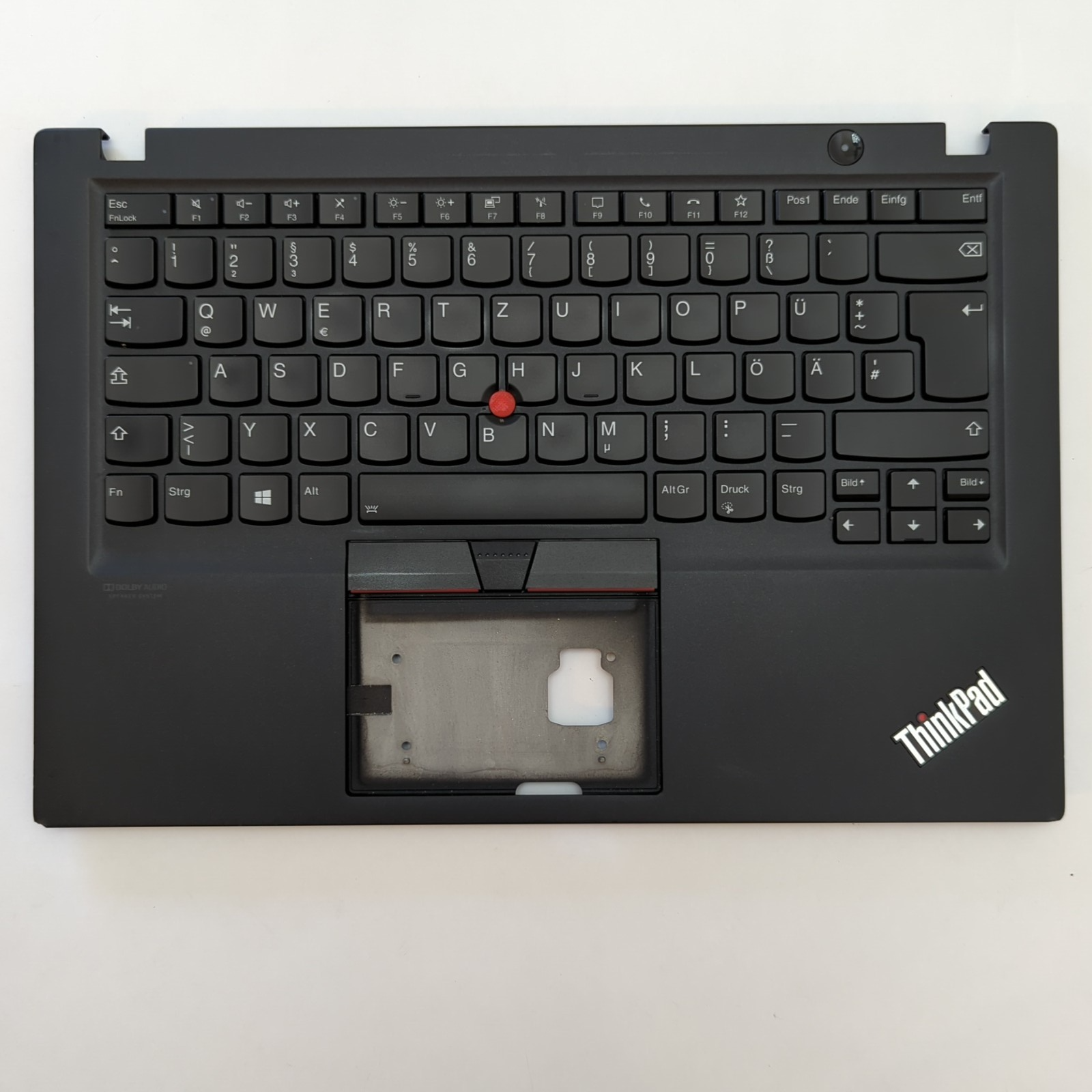 Lenovo ThinkPad T14s Gen 1 Handauflage Tastatur Deutsch DE Backlit Palmrest
