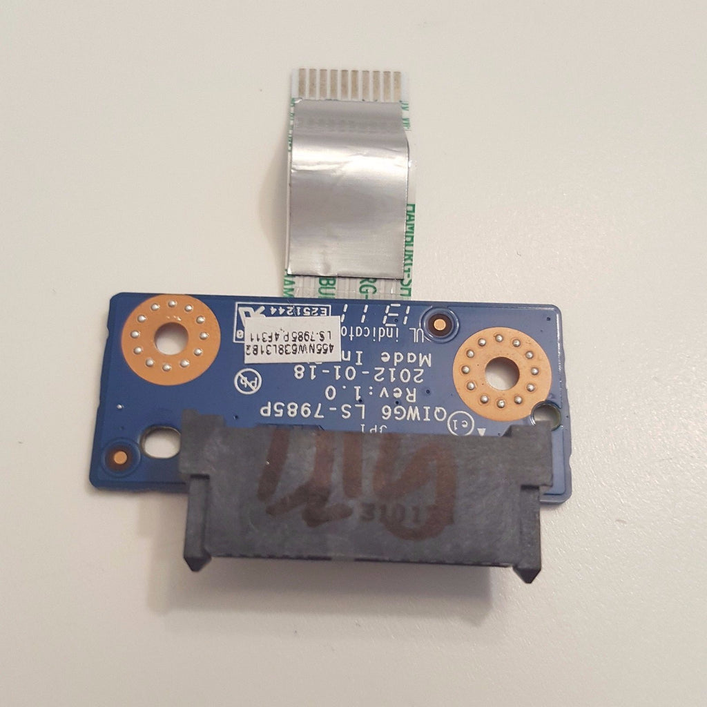 Lenovo G585 SATA DVD Connector Adapter Anschluss Platine Kabel