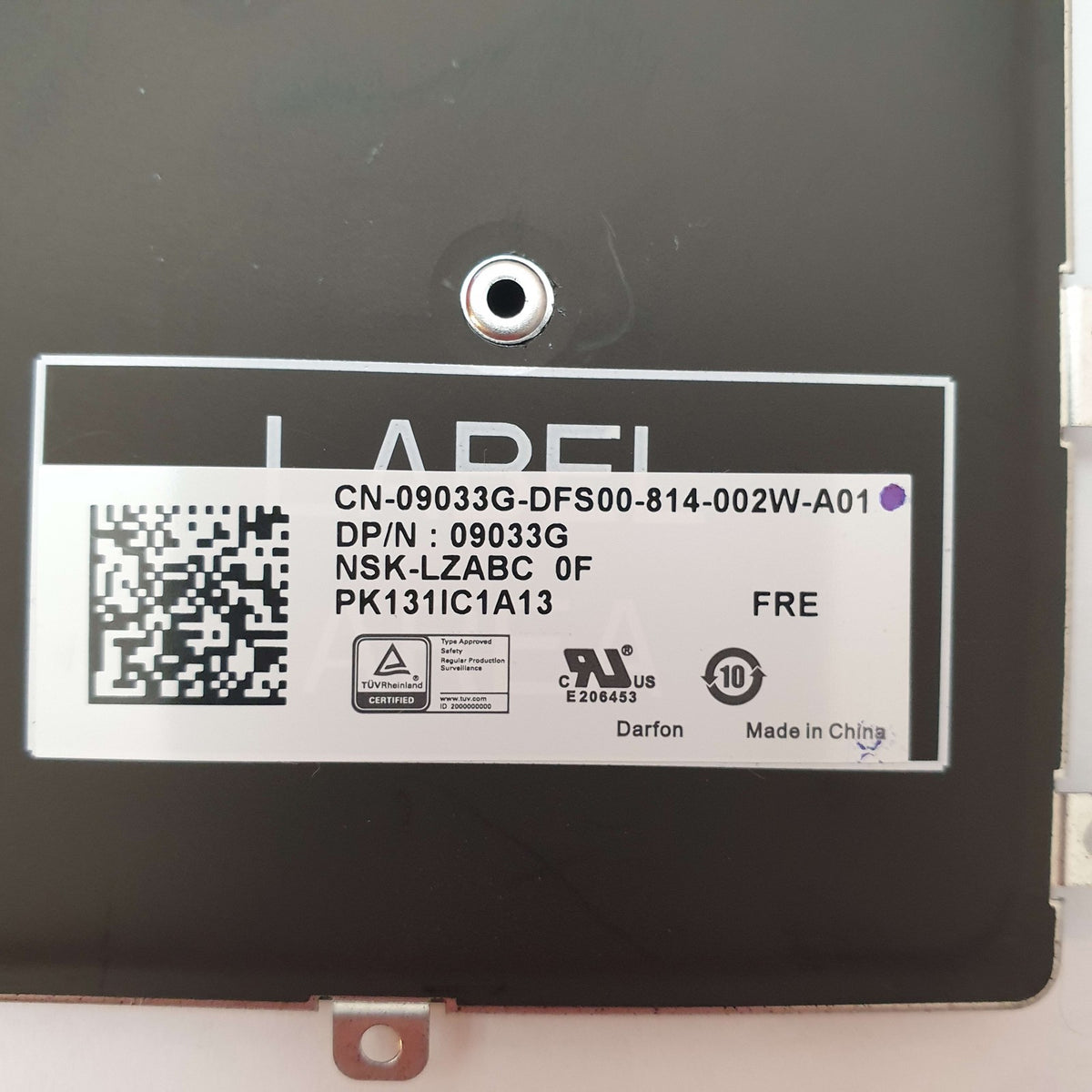 Dell Latitude 7285 2 in 1 Tastatur Französisch AZERTY Keyboard FR