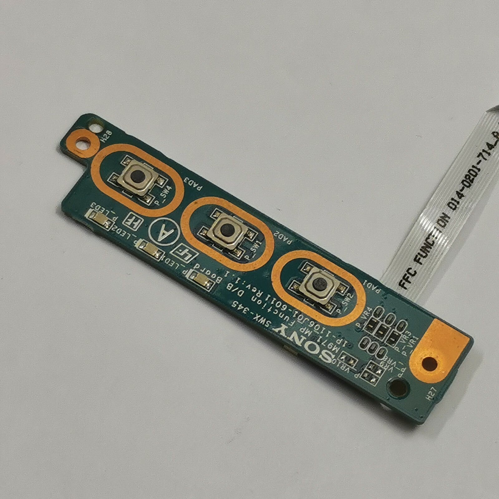 Sony Vaio PCG-61312W Function Board Button Platine Schalterleiste