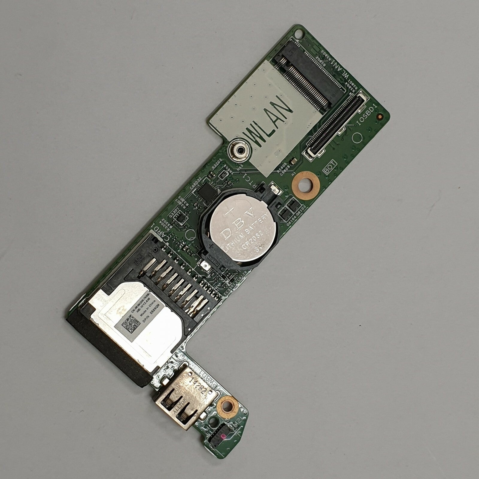 Dell Inspirion 7347 USB Kartenleser Port IO Board USB SD Kartenleser Platine