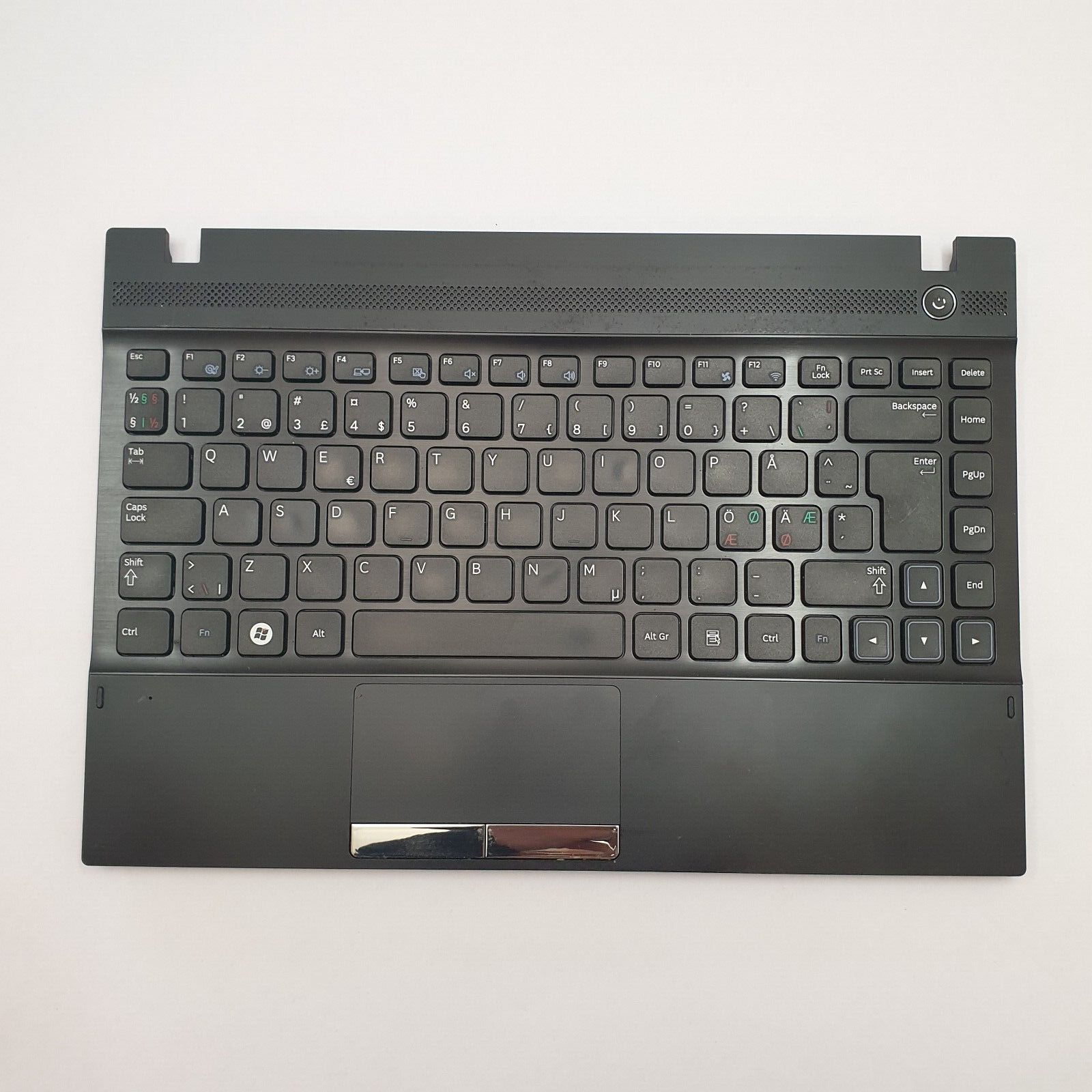 Samsung 300V Handauflage Tastatur Nordic Palmrest Keyboard