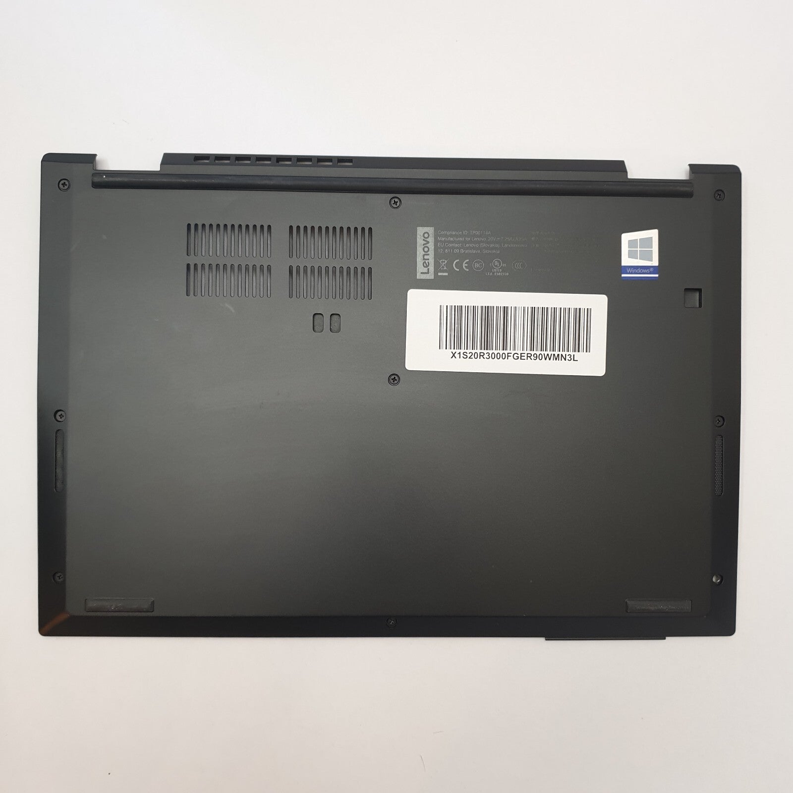 Lenovo Thinkpad L13 G1 Gen 1 Gehäuse Unterschale Unterteil Bottom Ersatzteil