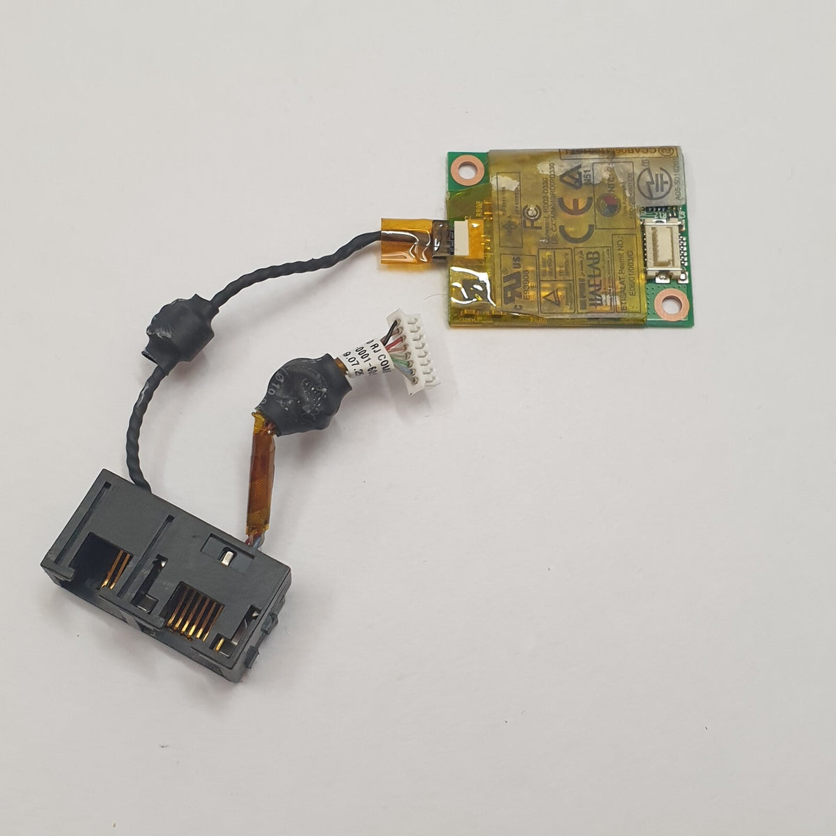Sony Vaio PCG-5R1M LAN Modem Board RJ45 RJ11 Connector