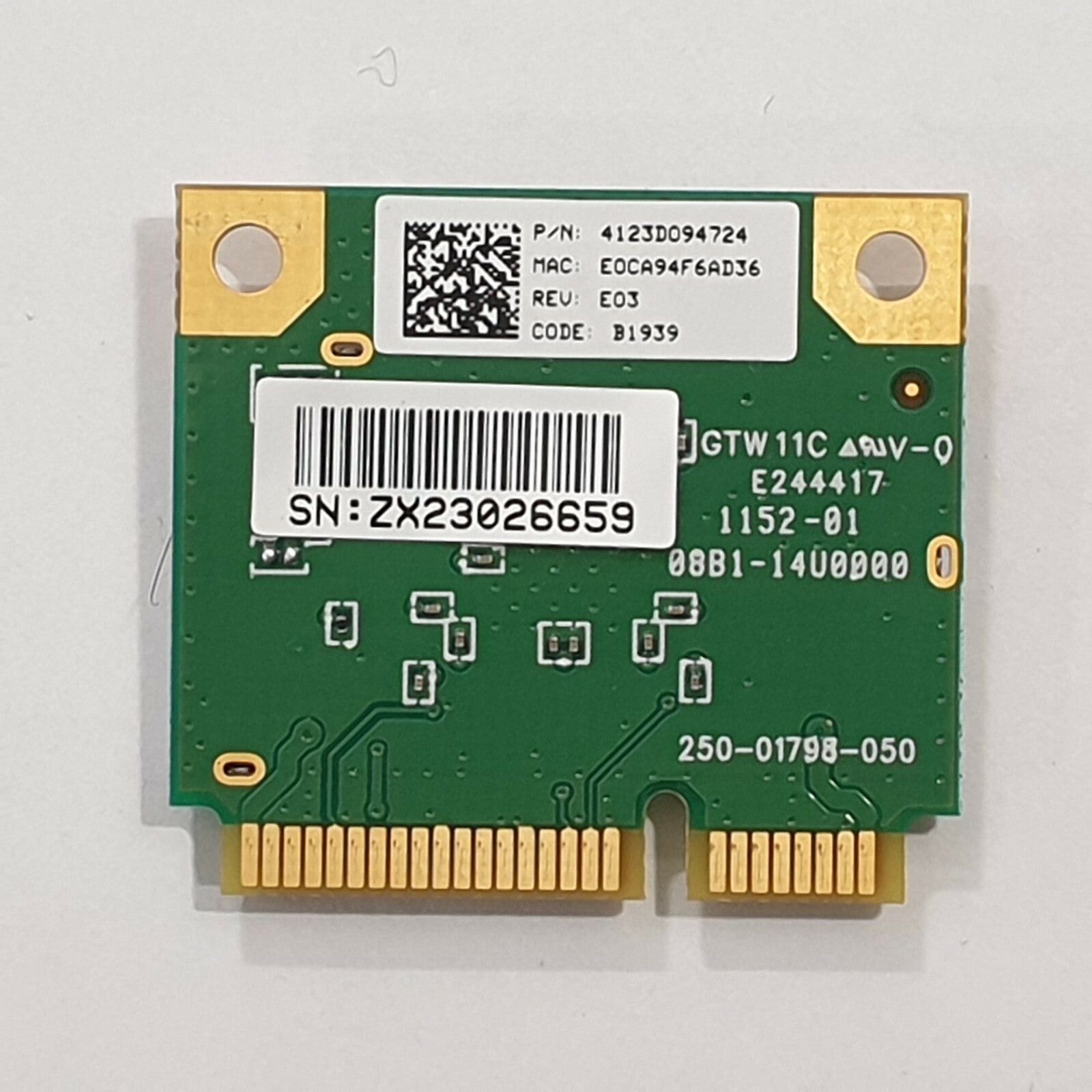 Fujitsu Lifebook S751 WLAN Karte Wifi Wireless LAN Modul Atheros AR5B97 – Bild 2